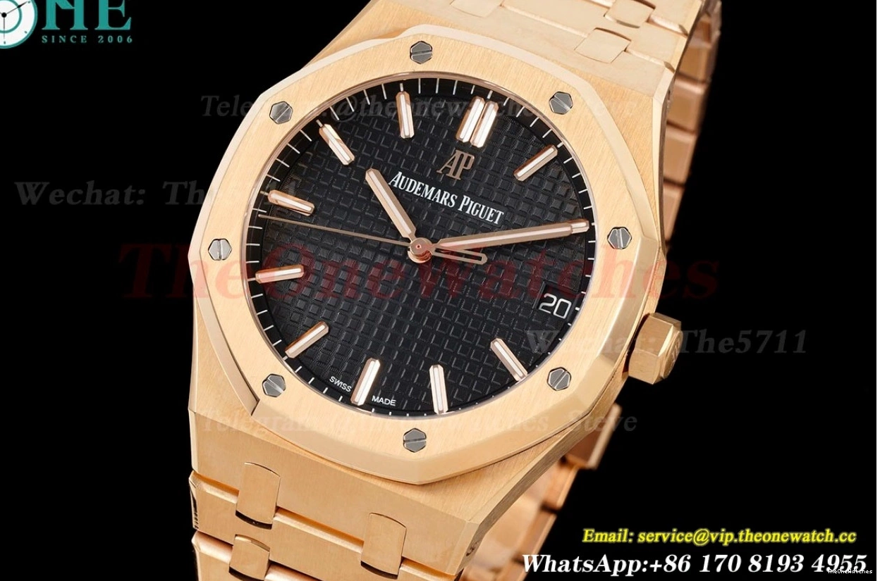 RG 15500 A4302 Mod ZF Oak Dial 41mm Black Royal RG V2 0304